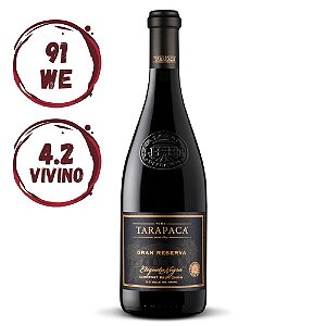 Vinho Tarapaca Gran Reserva Etiqueta Negra Cabernet Sauvignon 2020 750 ml