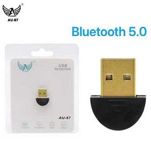 ADAPTADOR BLUETOOTH 5.0 USB MINI RECEPTOR AU-87