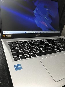 Notebook Acer Aspire 3 Geração 12 I3/8GB/SSD240GB/Sem Detalhe/Seminovo