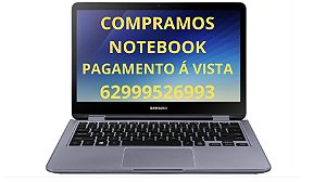 Compramos Notebook Pagamento á Vista