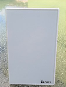 Interruptor inteligente Sonoff modelo T2, 2 teclas touch, painel de vidro, compatível com Google Home e Alexa