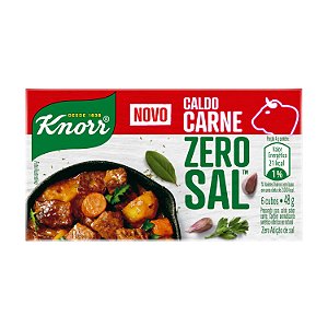 Caldo Knorr Zero Sal Carne 49g
