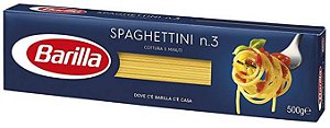 Massa Barilla Spaghettini / Espaguete n° 3  500g