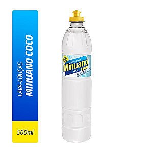 Detergente Liquido Minuano Coco 500ml