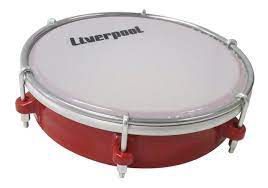 TAMBORIM LIVERPOOL 6" - VERMELHO