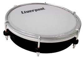 TAMBORIM LIVERPOOL 6" - PRETO
