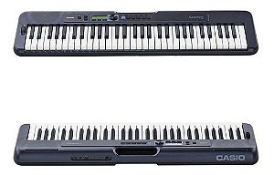 TECLADO MUSICAL CASIOTONE PRETO CT-S300C2-BR CASIO