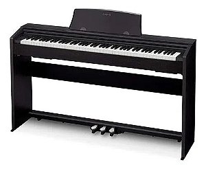 PIANO PRIVIA DIGITAL PRETO MODELO PX-770BKC2-BR CASIO