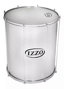 REPINIQUE DE ALUMINIO 10 POL X 30 CM C/ 8 AFINADORES C/ PELE LEITOSA IZZO 5513