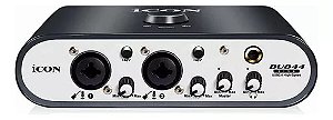 INTERFACE USB 2.0 P/ GRAVACAO DE AUDIO DUO44LIVE