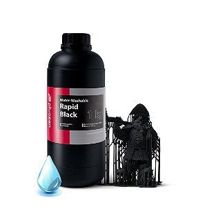 Resina 3D de Modelo - WW Rapid Black - 1Kg