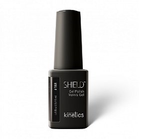 Esmalte em Gel Shield Kinetics 188 Jet Black - 15ml