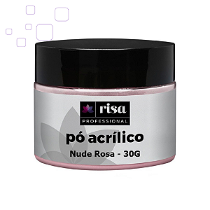 Pó Acrílico Risa Nude Rosa - 30g