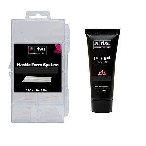 Polygel + Molde F1 Risa Kit Alongamento