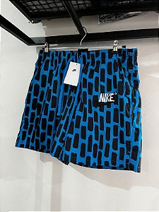 SHORT NIKE HERITAGE AZUL