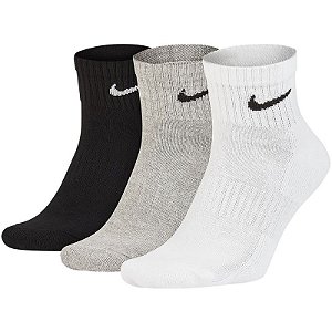 MEIA NIKE EVERDAY MESCLA (3 PARES)
