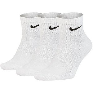 MEIA NIKE EVERDAY BRANCA (3 PARES)