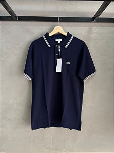 Polo masculina Lacoste Classic Fit em piqué
