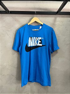 CAMISETA NIKE HERITAGE AZUL