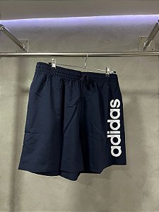 Bermuda adidas top azul marinho