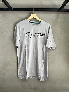CAMISETA PUMA MERCEDES AMG (CINZA)