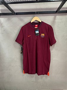 CAMISA POLO NIKE BARCELONA 2017(GOLA CARECA)