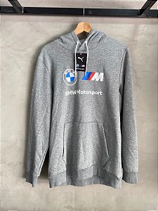 MOLETOM PUMA BMW CINZA