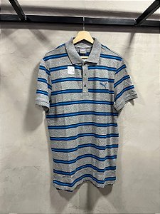 CAMISA POLO PUMA LISTRADA DRY-CELL