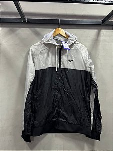 JAQUETA MIZUNO FORRADA(PRETO/CINZA)