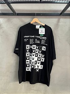 CAMISETA LACOSTE X MINECRAFT