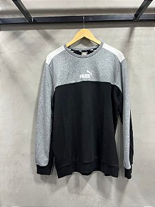 MOLETOM PUMA BLOCK CREW