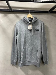 MOLETOM PUMA (CINZA) COM CAPUZ