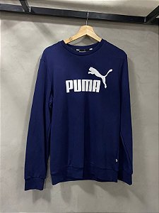 MOLETOM PUMA ICON (AZUL MARINHO)