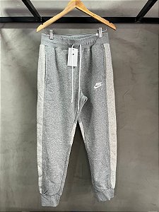 CALÇA NIKE AIR MOLETOM CINZA
