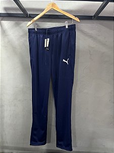 CALÇA PUMA ACTIVE DRY-CELL(JOGADOR) AZUL MARINHO