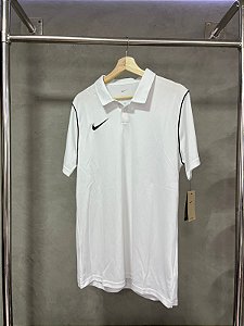CAMISA POLO NIKE DRI-FIT PARK(BRANCO)