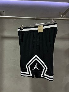 Shorts Jordan Sport Dri-FIT(PRETO/BRANCO)
