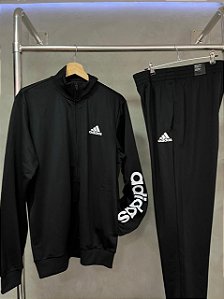 CONJUNTO ADIDAS LETREIRO (PRETO)