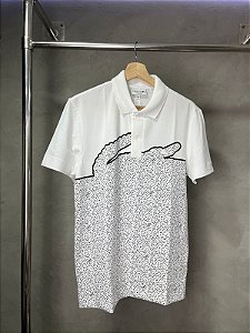 CAMISA POLO LACOSTE ESTAMPADO