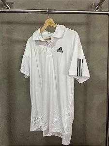 POLO ADIDAS BARRICADE BRANCA