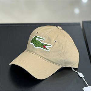 Boné Lacoste Big Croc - Bege - RK4711-23-02S