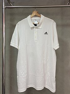 CAMISA POLO ADIDAS ESSENTIAL BRANCA