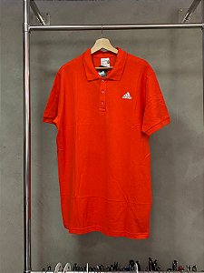 CAMISA POLO ADIDAS LISA LARANJA