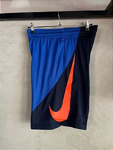 SHORT NIKE BIG SWOOSH (AZUL/VERMELHO)
