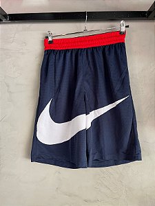 BERMUDA DRI-FIT BIG SWOOSH AZUL/VERMELHA