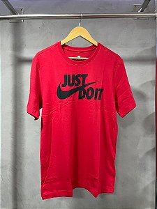 CAMISETA "NIKE JUST DO IT" VERMELHA