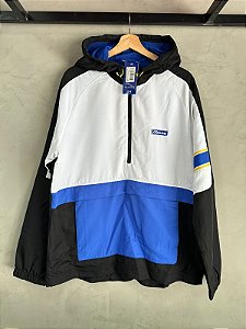 JAQUETA MIZUNO ANORAK(BRANCO/AZUL)