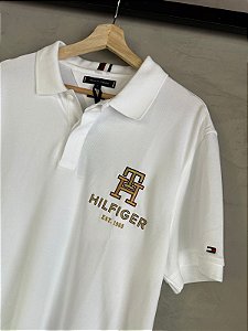 POLO TOMMY HILFIGER MONOGRAMA BORDADO