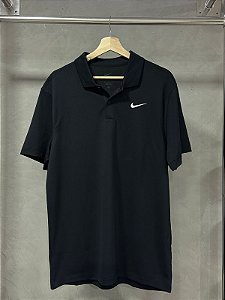 POLO NIKE DRI-FIT PRETA