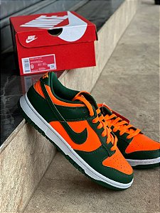 TENIS NIKE DUNK LOW"MIAMI HURRICANES"